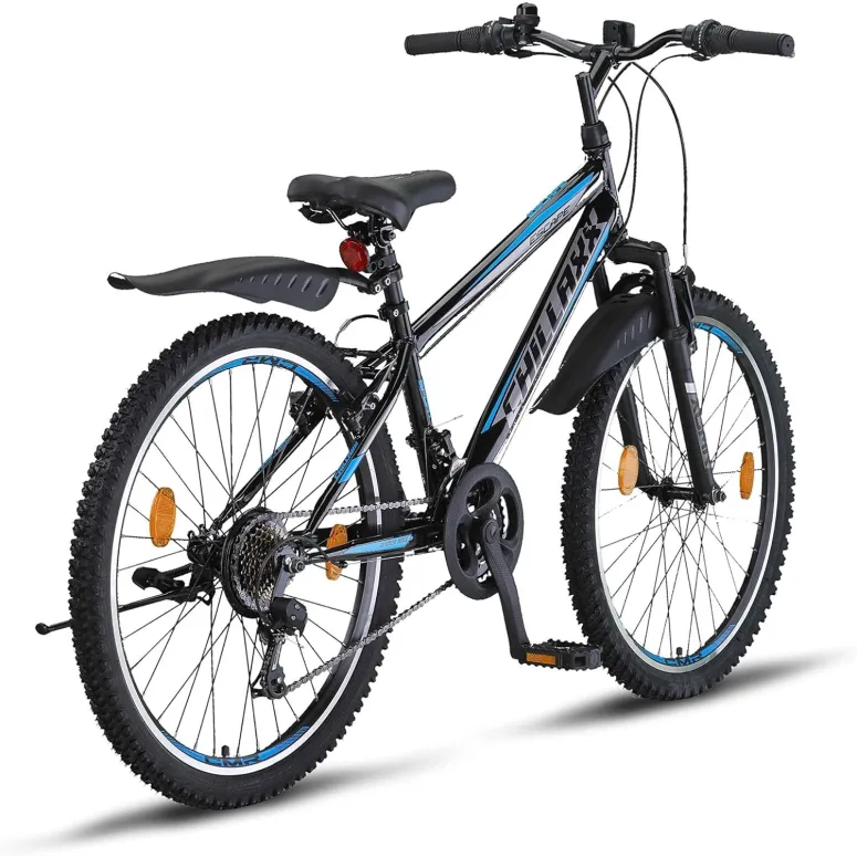 Rower Górski Dziecięcy 24 Stopka Odblaski Dzwonek 21 Biegów Błotniki Góral