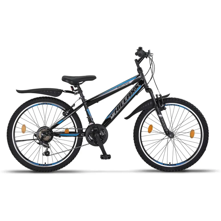 Rower Górski Dziecięcy 24 Stopka Odblaski Dzwonek 21 Biegów Błotniki Góral