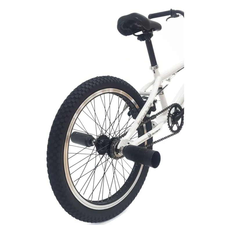 Rower BMX 20 Stalowy Młodzieżowy Pegi Do Trików Skatepark V-Brake Rama 25