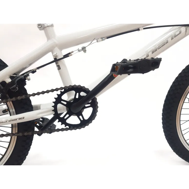 Rower BMX 20 Stalowy Młodzieżowy Pegi Do Trików Skatepark V-Brake Rama 25