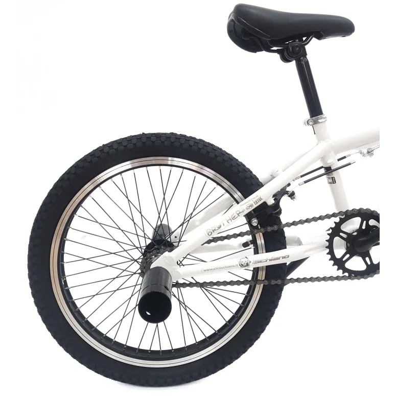 Rower BMX 20 Stalowy Młodzieżowy Pegi Do Trików Skatepark V-Brake Rama 25