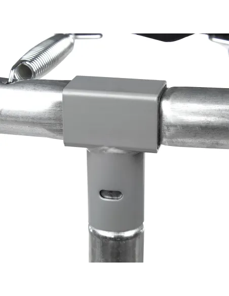 Trampolina Ogrodowa Relaxdays Stabilna Bez Siatki Do Skakania Osłona Mata