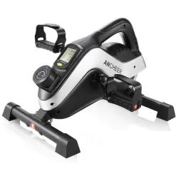 Rower Treningowy Magnetyczny Ancheer Mini 8 Poziomów Do Ćwiczeń Rąk i Nóg