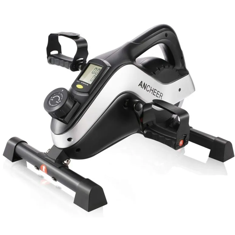 Rower Treningowy Magnetyczny Ancheer Mini 8 Poziomów Do Ćwiczeń Rąk i Nóg