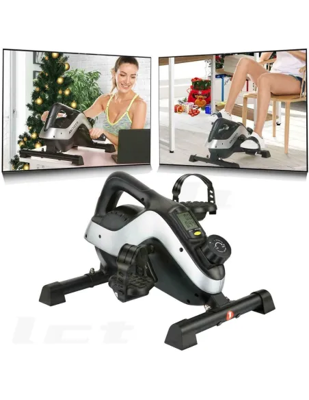 Rower Treningowy Magnetyczny Ancheer Mini 8 Poziomów Do Ćwiczeń Rąk i Nóg