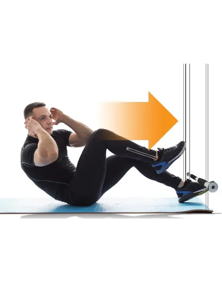 Drążek Rozporowy Ultrasport Do Podciągania Do Ćwiczeń Regulowany 66-93 cm