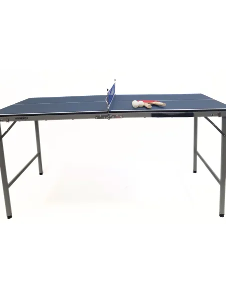 Składany Stół Do Tenisa Stołowego Relaxdays Przenośny Siatka Rakietki Piłka