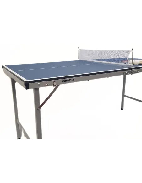 Składany Stół Do Tenisa Stołowego Relaxdays Przenośny Siatka Rakietki Piłka