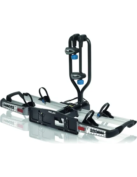 Bagażnik Rowerowy XLC Platforma Na Hak 2 Rowery Zamykany Światła 13/7 PIN