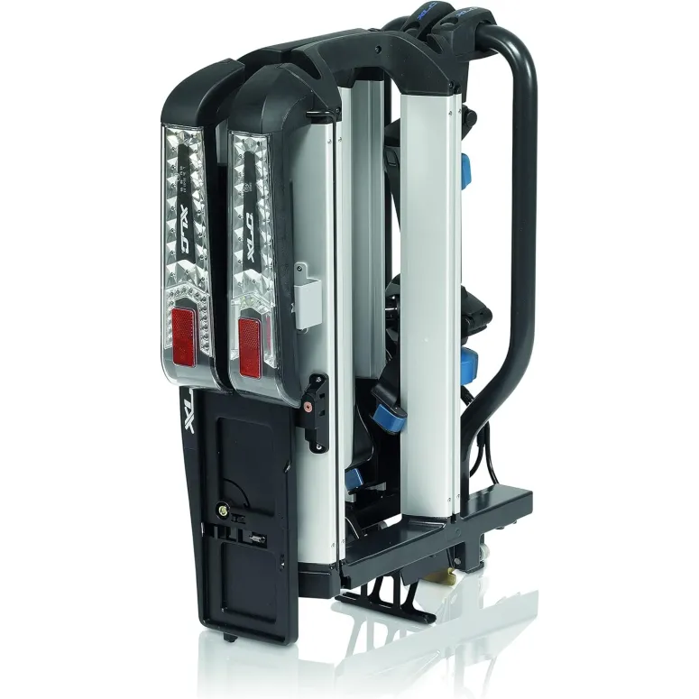 Bagażnik Rowerowy XLC Platforma Na Hak 2 Rowery Zamykany Światła 13/7 PIN