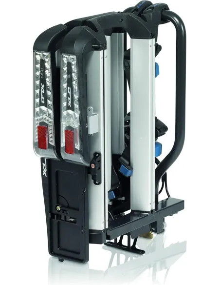 Bagażnik Rowerowy XLC Platforma Na Hak 2 Rowery Zamykany Światła 13/7 PIN