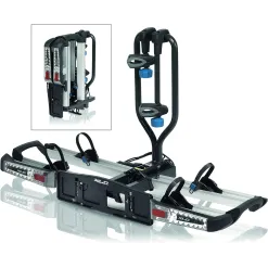 Bagażnik Rowerowy XLC Platforma Na Hak 2 Rowery Zamykany Światła 13/7 PIN