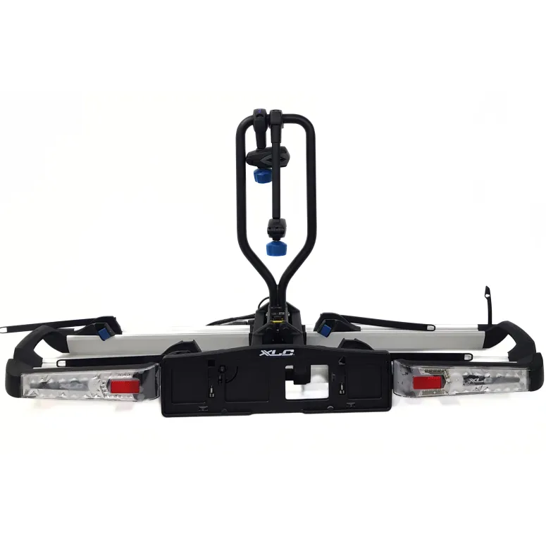 Bagażnik Rowerowy XLC Platforma Na Hak 2 Rowery Zamykany Światła 13/7 PIN