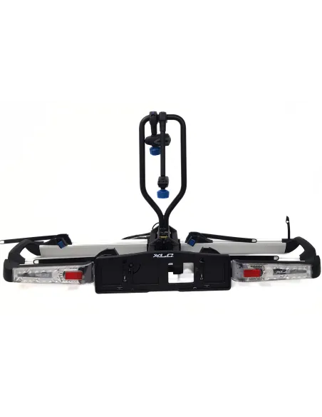 Bagażnik Rowerowy XLC Platforma Na Hak 2 Rowery Zamykany Światła 13/7 PIN