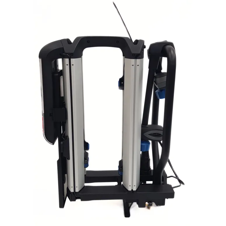 Bagażnik Rowerowy XLC Platforma Na Hak 2 Rowery Zamykany Światła 13/7 PIN