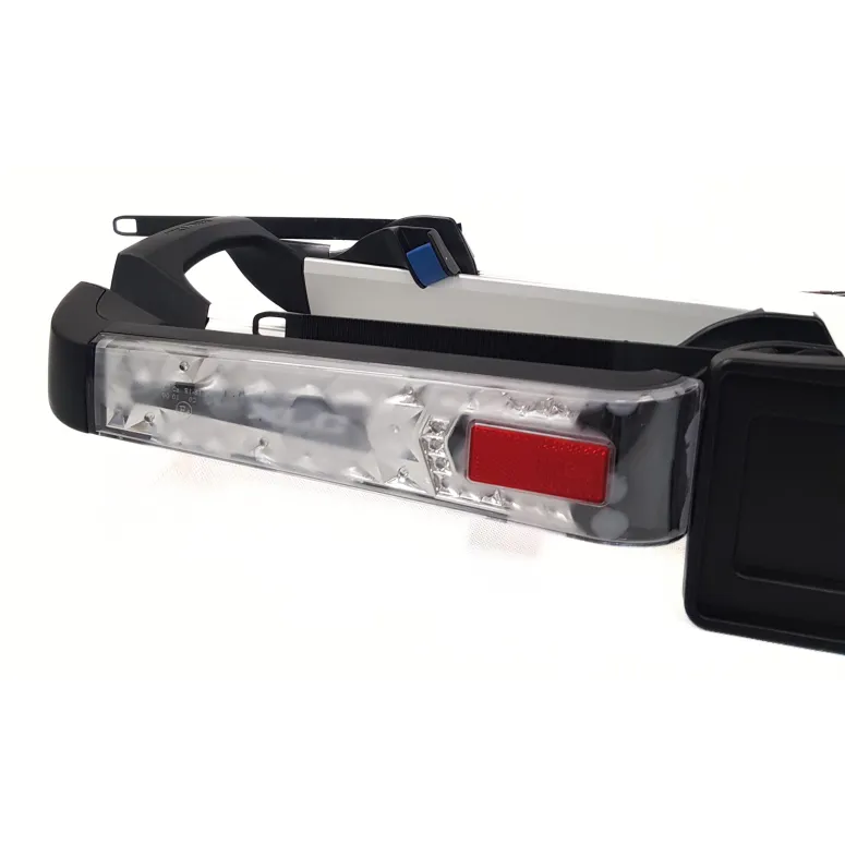 Bagażnik Rowerowy XLC Platforma Na Hak 2 Rowery Zamykany Światła 13/7 PIN