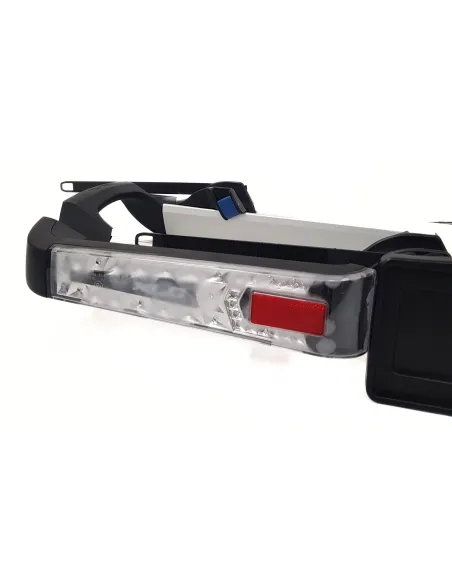 Bagażnik Rowerowy XLC Platforma Na Hak 2 Rowery Zamykany Światła 13/7 PIN