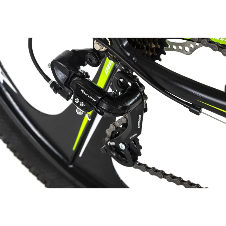 Rower Górski MTB 29 Hardtail Męski Cyngle Tarcze Odblaski Dzwonek Stopka