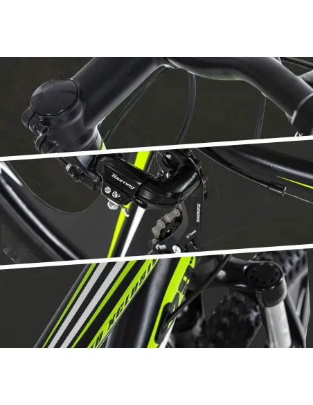 Rower Górski MTB 29 Hardtail Męski Cyngle Tarcze Odblaski Dzwonek Stopka