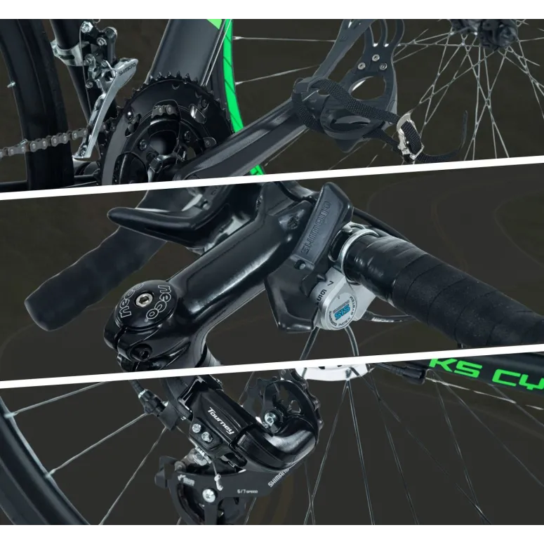 Rower Szosowy Męski 28 Aluminium Wyścigowy Kolarzówka U-Brake Dźwignie