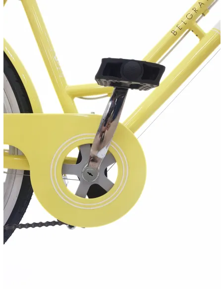 Rower Miejski Damski 26 Błotniki Bagażnik Oświetlenie Dzwonek Koszyk Stopka