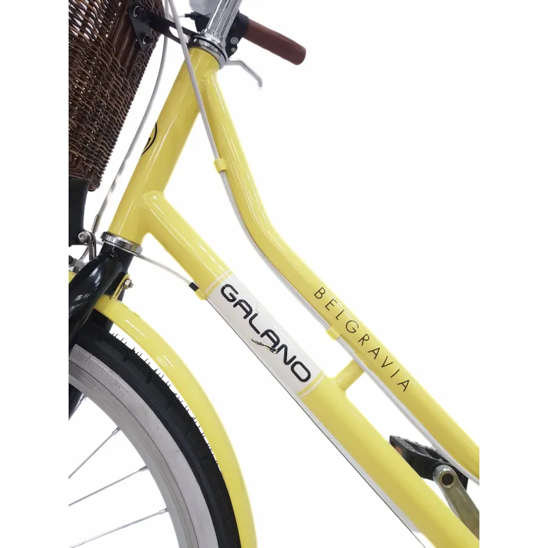 Rower Miejski Damski 26 Błotniki Bagażnik Oświetlenie Dzwonek Koszyk Stopka