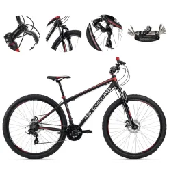 Rower Górski 29 Męski Damski Hardtail Alu Amortyzowany Widelec Tarcze MTB