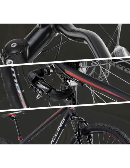 Rower Górski 29 Męski Damski Hardtail Alu Amortyzowany Widelec Tarcze MTB