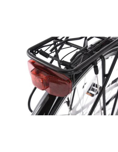 Rower Trekkinowy Damski 28 Dzwonek Światła Dynamo Bagażnik Błotniki Stopka