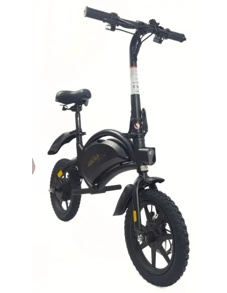 Elektryczny Rower Składany 14 Tarcze Dzwonek Pegi Składak Światła Stopka