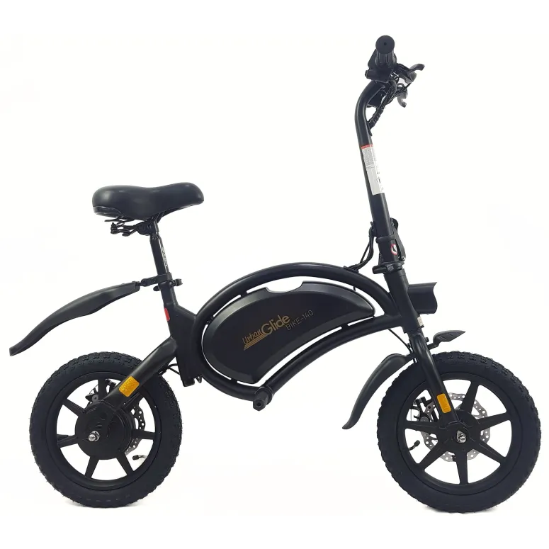 Elektryczny Rower Składany 14 Tarcze Dzwonek Pegi Składak Światła Stopka