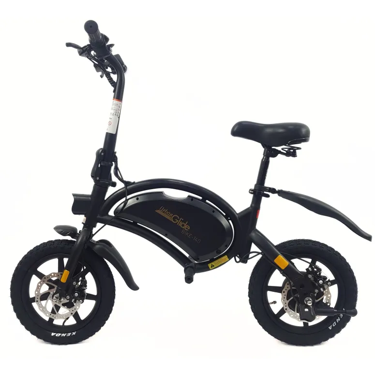 Elektryczny Rower Składany 14 Tarcze Dzwonek Pegi Składak Światła Stopka