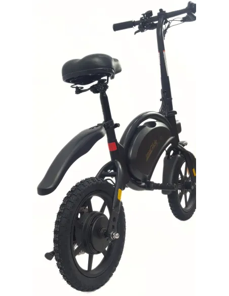 Elektryczny Rower Składany 14 Tarcze Dzwonek Pegi Składak Światła Stopka