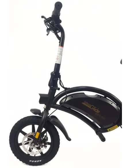 Elektryczny Rower Składany 14 Tarcze Dzwonek Pegi Składak Światła Stopka