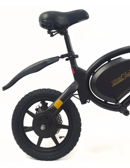 Elektryczny Rower Składany 14 Tarcze Dzwonek Pegi Składak Światła Stopka