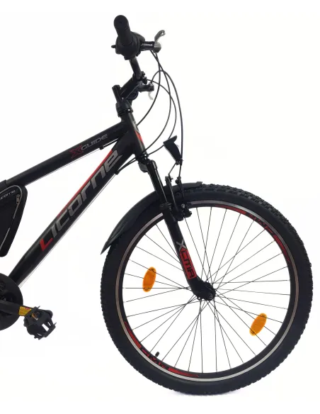 Rower Górski Męski Damski 26 MTB Oświetlenie Młodzieżowy Hardtail