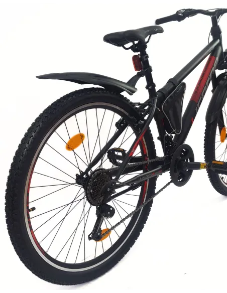 Rower Górski Męski Damski 26 MTB Oświetlenie Młodzieżowy Hardtail