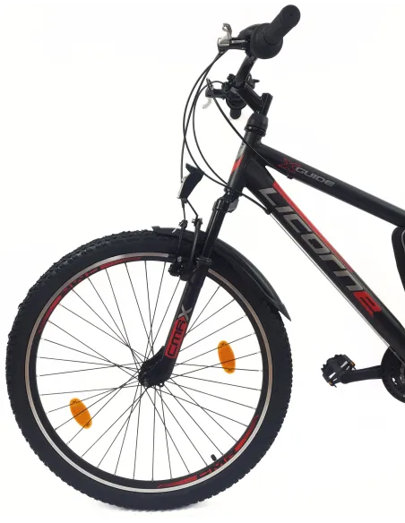 Rower Górski Męski Damski 26 MTB Oświetlenie Młodzieżowy Hardtail