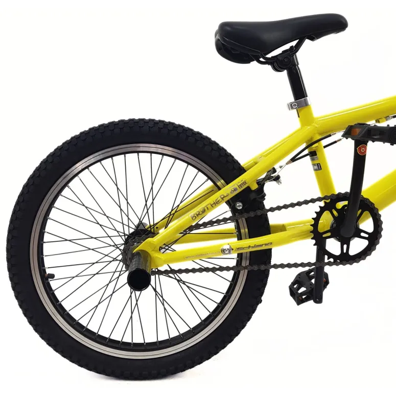 Rower BMX 20 Stalowy Młodzieżowy Pegi V-Brake Lekki Do Trików Skatepark