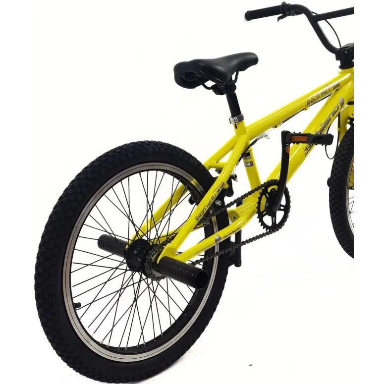 Rower BMX 20 Stalowy Młodzieżowy Pegi V-Brake Lekki Do Trików Skatepark