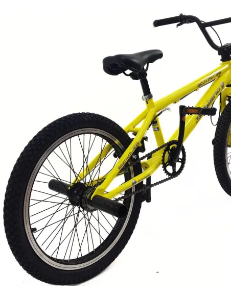 Rower BMX 20 Stalowy Młodzieżowy Pegi V-Brake Lekki Do Trików Skatepark