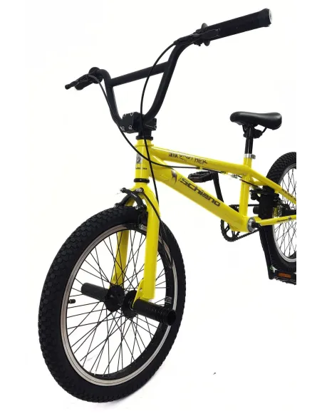 Rower BMX 20 Stalowy Młodzieżowy Pegi V-Brake Lekki Do Trików Skatepark