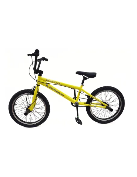 Rower BMX 20 Stalowy Młodzieżowy Pegi V-Brake Lekki Do Trików Skatepark