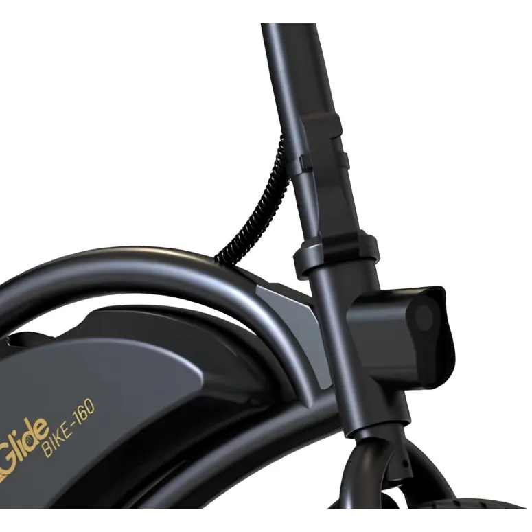 Elektryczny Rower Składany 16 Stal Oświetlenie Pegi Stopka Dzwonek Tarcze