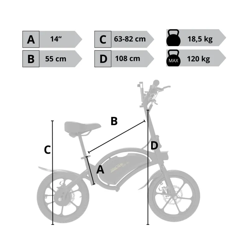 Elektryczny Rower Składany 16 Stal Oświetlenie Pegi Stopka Dzwonek Tarcze