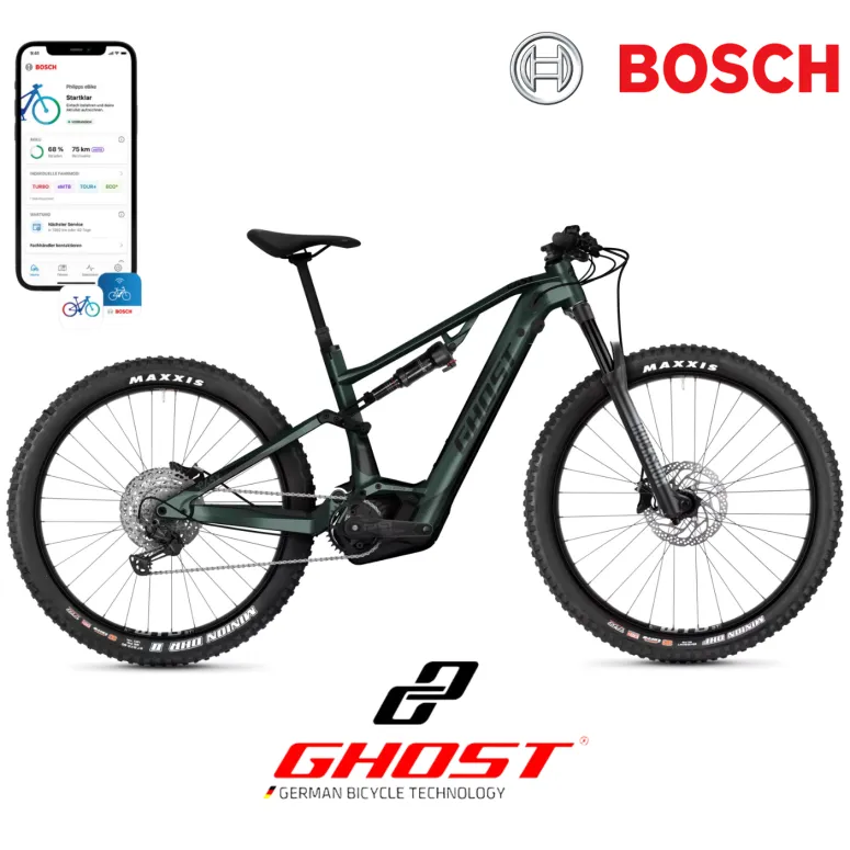 Elektryczny Rower Górski MTB 29 GHOST 27,5 Męski Damski Hydraulika Amory