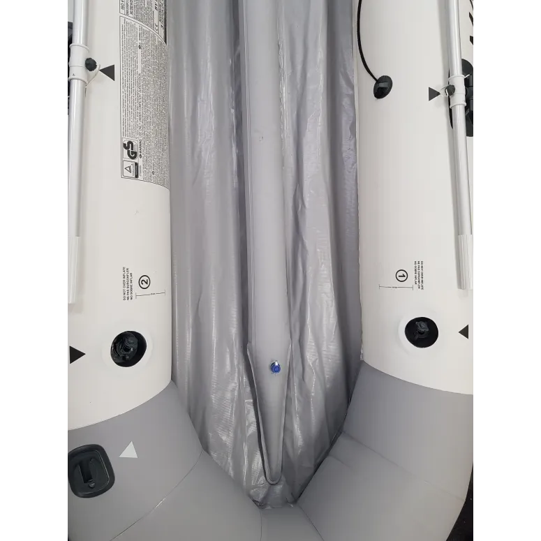 Ponton Turystyczny Dmuchany Intex Mariner 3 Sztywna Podłoga Z Wiosłami