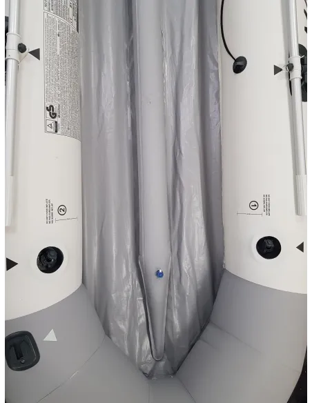 Ponton Turystyczny Dmuchany Intex Mariner 3 Sztywna Podłoga Z Wiosłami