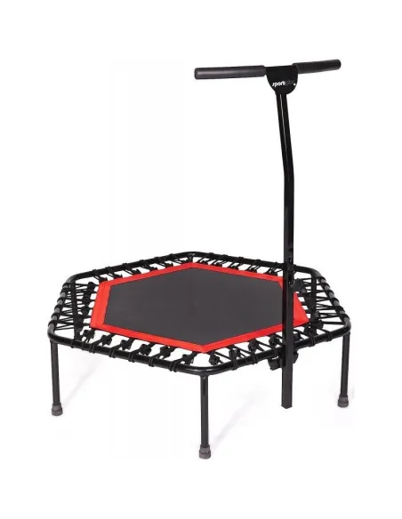 Trampolina Fitness SportPlus 95 cm Do Ćwiczeń Antypoślizgowa Z Poręczą