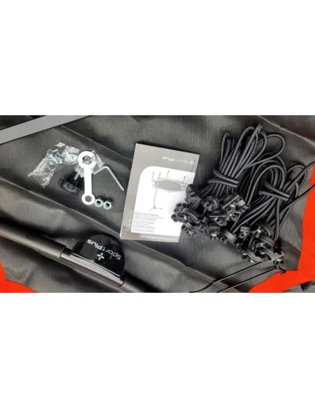 Trampolina Fitness SportPlus 95 cm Do Ćwiczeń Antypoślizgowa Z Poręczą